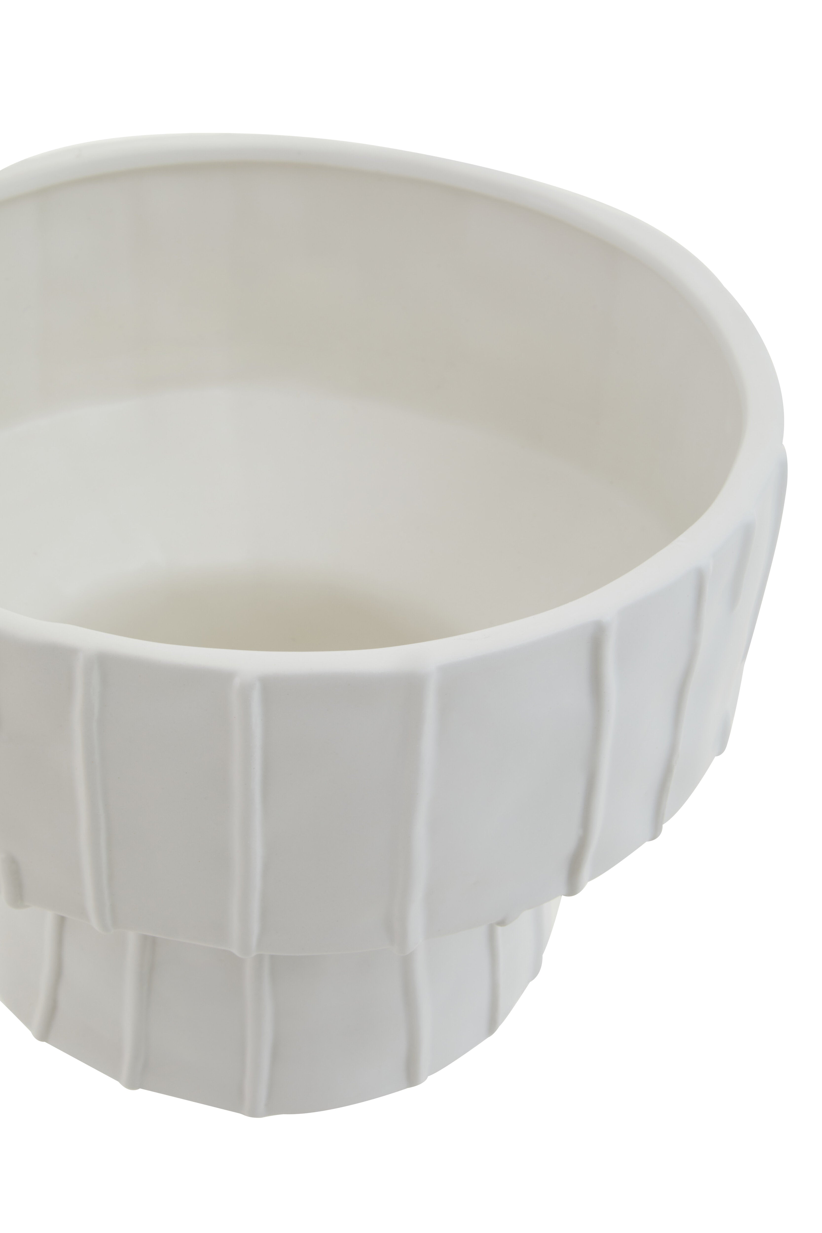 Allori White Ceramic Planter